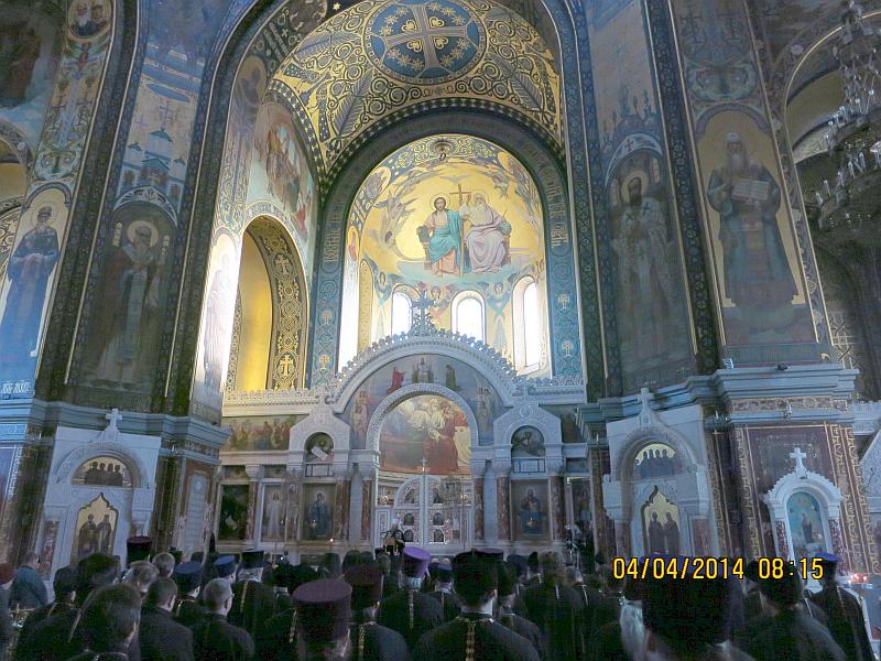 Общее говение духовенства Ростовской-на-Дону епархии 