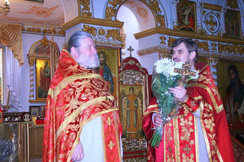 Поздравление иерея Геннадия Обрезкова с 19-летием рукоположения