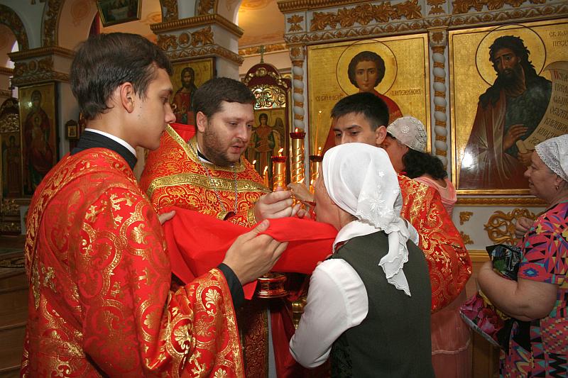 09 августа 2014 года состоялся Престольный праздник храма в день Св. Вмч. и Целителя Пантелеимона. 