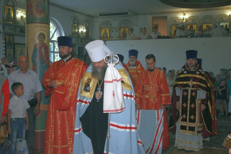 2015 Престольный праздник храма в день Св. Вмч. и Целителя Пантелеимона