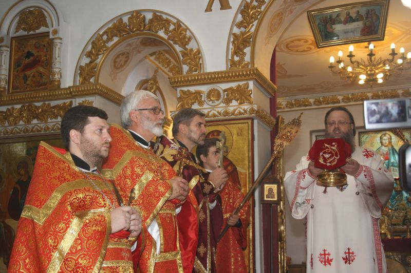 2015 Престольный праздник храма в день Св. Вмч. и Целителя Пантелеимона
